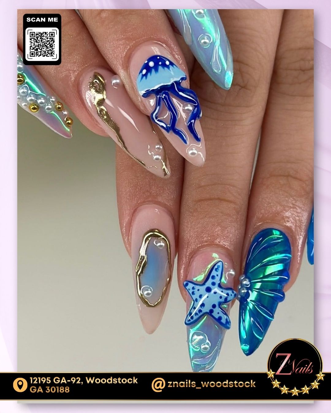 Z NAILS Woodstock, GA 30188